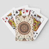 Elegante luxe aangepaste tekst pokerkaarten (Achterkant)