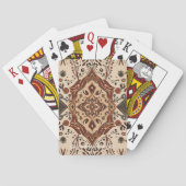 Elegante luxe aangepaste tekst  pokerkaarten (Achterkant)