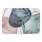 Elegante luxe abstracte boho badmat (Voorkant)