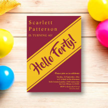 Elegante luxe Bourgondië en goud 40e verjaardag