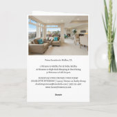 Elegante luxe brochure voor vastgoedaanbiedingen programma (Achterkant)