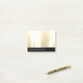 Elegante luxe eenvoudig,diamanten,parels post-it® notes (Op bureau)