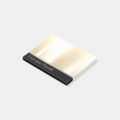 Elegante luxe eenvoudig,diamanten,parels post-it® notes (Schuin)