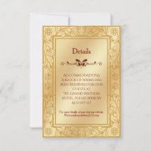 Elegante luxe gouden metalen huwelijksdetails kaar