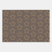 Elegante luxe gouden vakantie inpakpapier vellen (Voorkant)