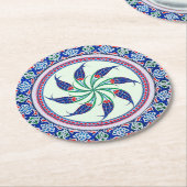 Elegante Luxe Papier Onderzetters (Gebogen)