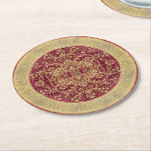 Elegante Luxe Papier Onderzetters (Gebogen)