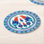 Elegante Luxe Papier Onderzetters (Gebogen)