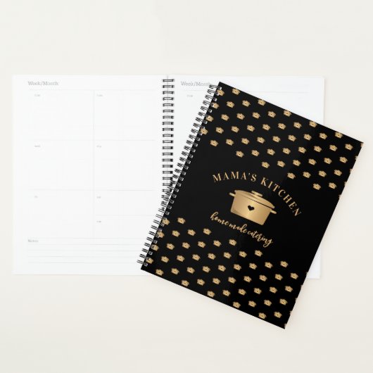 Elegante luxe persoonlijke chef-kok Catering Resta Planner (Display)