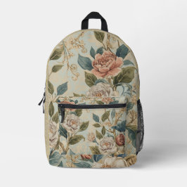 Elegante luxe rozen patroon  bedrukte rugzak