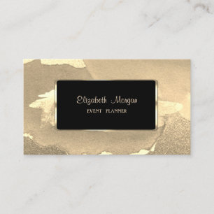 Elegante luxe stijlvol,Abstract,Zwart frame Visitekaartje
