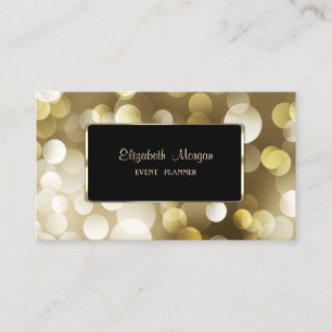 Elegante Luxe Stijlvol,Bokeh Visitekaartje