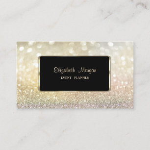 Elegante luxe stijlvol, modern bokeh visitekaartje