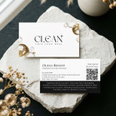 Elegante luxe thuiszorg professionele QR-code  Visitekaartje