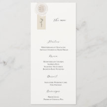 Elegante luxe trouwmenu kaart, gouden receptie D