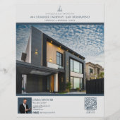 Elegante luxe vastgoedlijsting eigendom flyer (Voorkant)