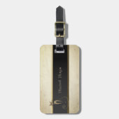 Elegante luxe verfijnd,Kat Bagagelabel (Voorkant verticaal)