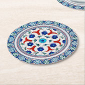 Elegante luxueuze papieren Onderzetters (Gebogen)