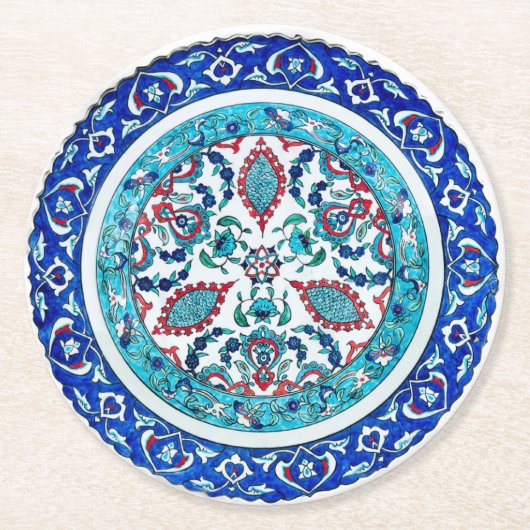 Elegante luxueuze papieren Onderzetters (Voorkant)