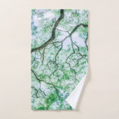 Elegante maar spookachtige bladeren en takken | Ha Bad Handdoek (Handdoek)