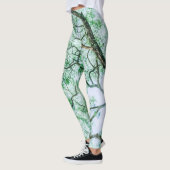 Elegante maar spookachtige bladeren en takken | Le Leggings (Links)