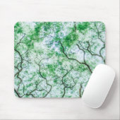 Elegante maar spookachtige bladeren en takken | Mu Muismat (Met muis)