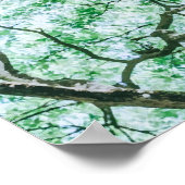 Elegante maar spookachtige bladeren en takken | Po Poster (Hoek)