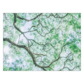 Elegante maar spookachtige bladeren en takken tafe tafelkleed (Voorkant (Horizontaal))