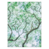 Elegante maar spookachtige bladeren en takken tafe tafelkleed (Voorkant)