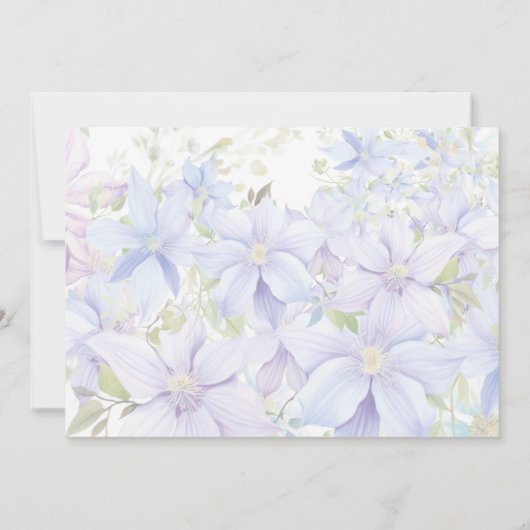 Elegante Maartse-Bruiloft Bedankt (Achterkant)