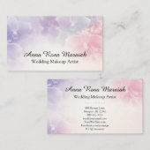 *~* Elegante Macro Foto Roze Lavendel Bloemen Visitekaartje (Voorkant / Achterkant)