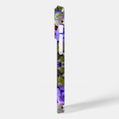 Elegante Magenta Paarse blauw Hydrangeas bloemen Case-Mate iPhone Case (Achterkant / Links)