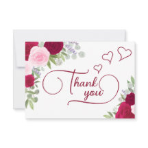 Elegante Magenta & Roze Boho Rozen Bruidsdouche