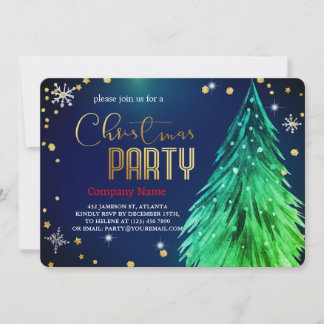 Elegante Magische Kerstdennen Festief Kaart