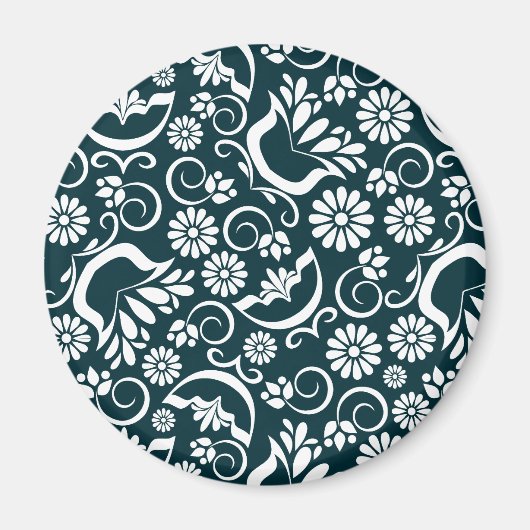 Elegante magneet zwart en wit (Voorkant)