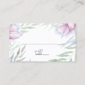 Elegante magnolia bloem plaatskaartje (Voorkant)