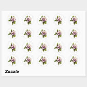 Elegante Magnolia Bloem Sticker Set (Vel)