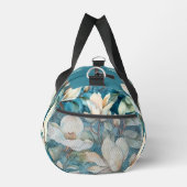 Elegante Magnolia bloemenpatroon gepersonaliseerde Plunjezak (Rechts)