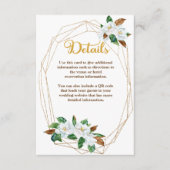 Elegante Magnolia Details Behuizing Kaart (Voorkant)