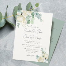 Elegante Magnolia Eucalyptus Huwelijksdetail en
