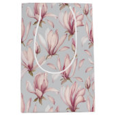 Elegante Magnolia Medium Cadeauzakje (Voorkant)
