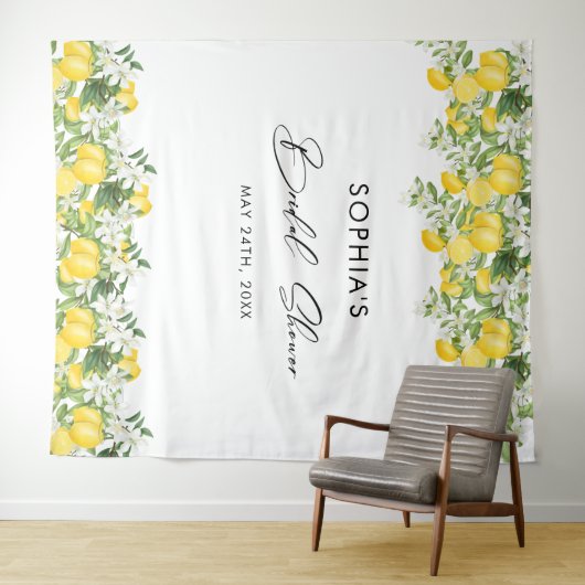 Elegante Main Squeeze Bruiloft Feest Fotobehang Wandkleed (In Situ (horizontaal))