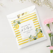 Elegante Main Squeeze Bruiloftsborrel Bedankzakje (Gezegeld)