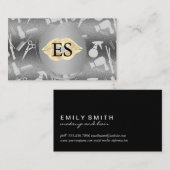 Elegante make-up en Haarstylist Visitekaartje (Voorkant / Achterkant)