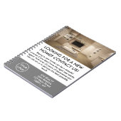 Elegante makelaar Promotionele Custom Notitieboek (Linkerzijde)