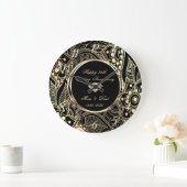 Elegante Mandala 25ste huwelijksverjaardag Grote Klok (Huis)