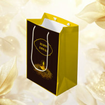 Elegante mandala diya op maat bruin goud diwali