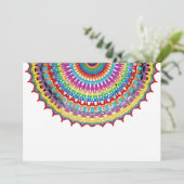 Elegante mandala envelop kaart (Staand voorkant)