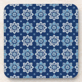 Elegante Mandala Floral Pattern Onderzetters - Set (Voorkant)