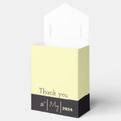 Elegante Mandala-geïnspireerde bruiloft Bedankdoosjes (Geopend)